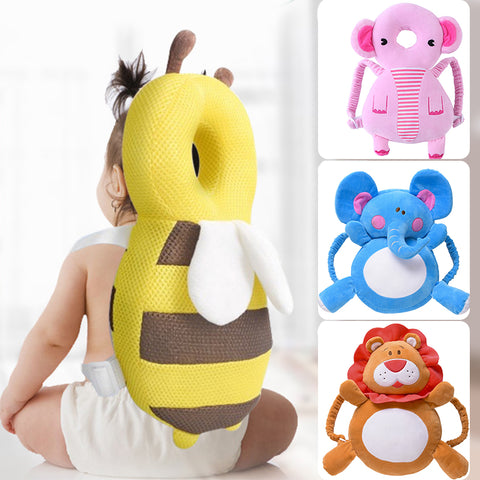 Image of Baby Head Protection Pillow Cartoon Infant Anti-fall Pillow