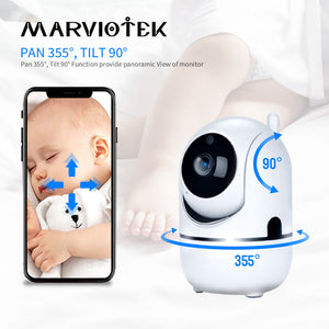 720P Baby Monitor Smart Home Cry Alarm Mini Surveillance Camera with Wifi Security Video